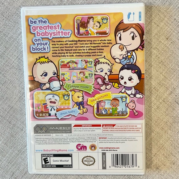 Wii Babysitting Mama Game & Doll - Picture 3 of 14